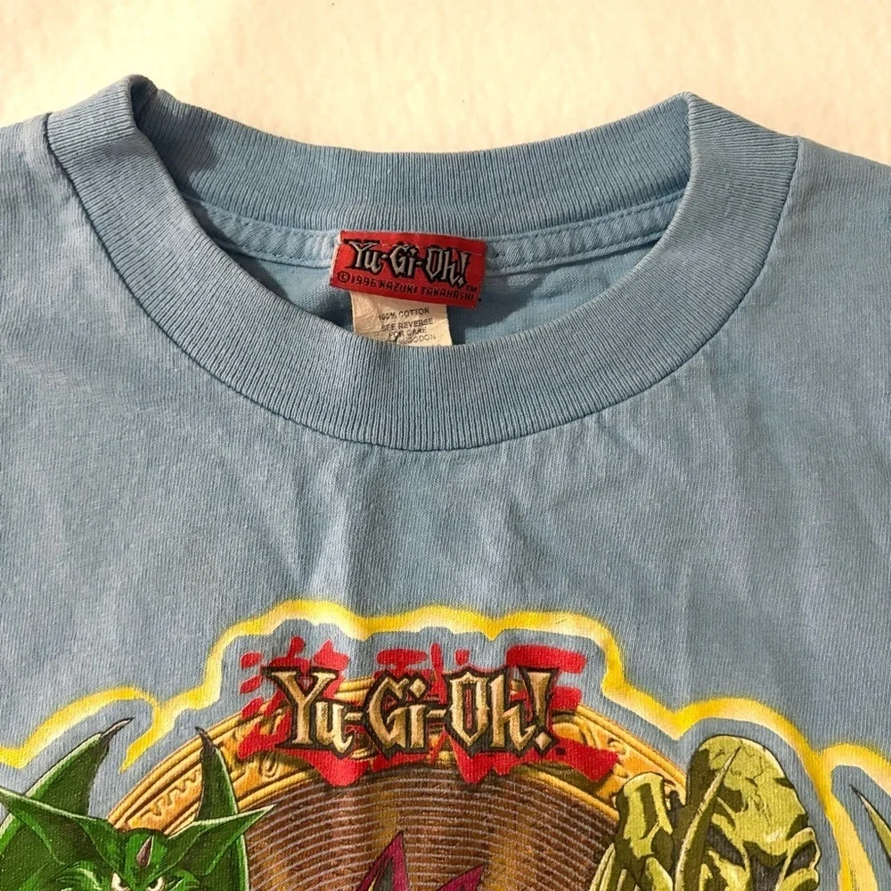 Vintage Kids Yu-Gi-Oh! 1996 Time To Duel T-Shirt Size 5/6T